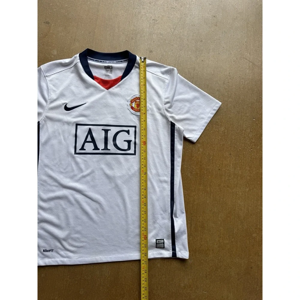 VTG 2008 Nike Cristiano Ronaldo Soccer Futbol Jersey Manchester City T-Shirt (M